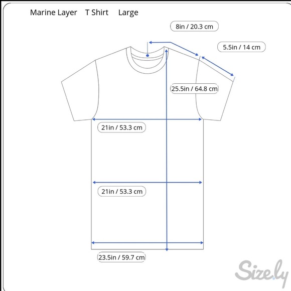 Marine Layer Signature Crewneck Tee T-Shirt Womens Large Heather Gray Soft - Picture 11 of 11